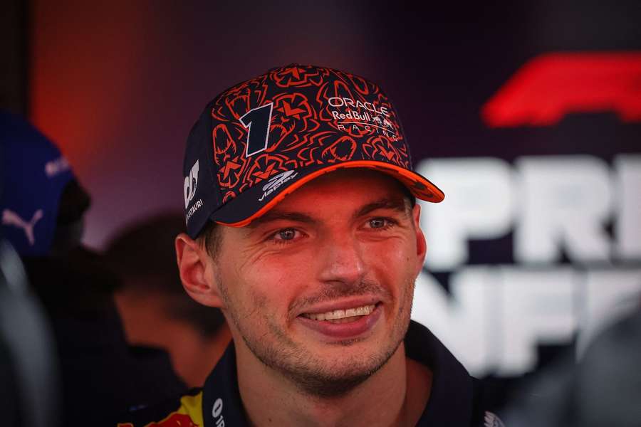 Max Verstappen in Spa.