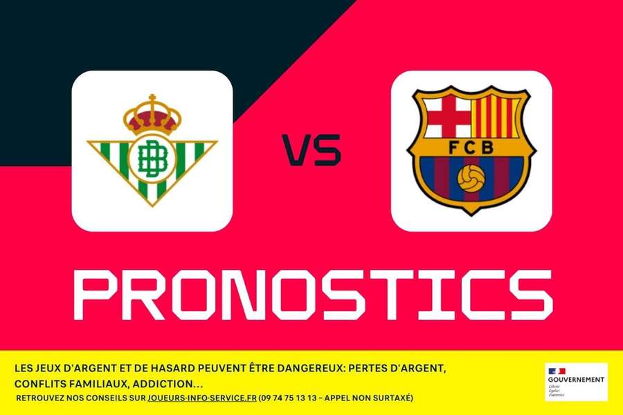 Betis - Barcelone : pronostics, meilleurs paris et cotes (LaLiga) Betis - Barcelone : pronostics, meilleurs paris et cotes (LaLiga)