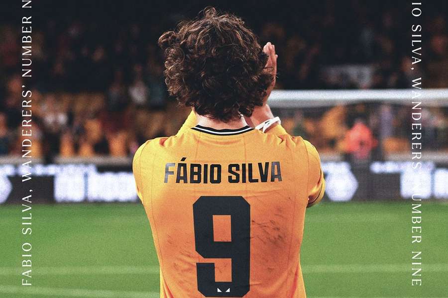 Fábio Silva muda de número no Wolverhampton
