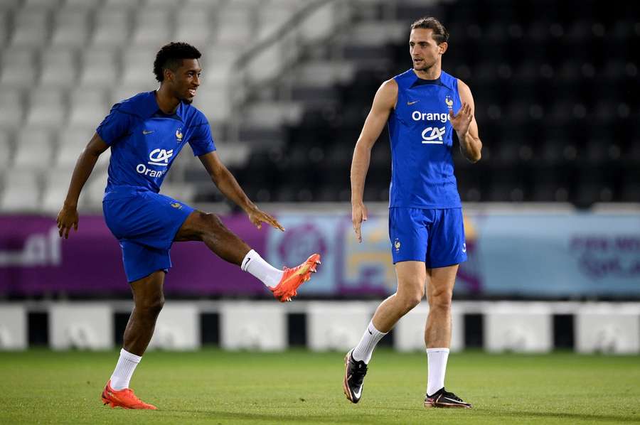 Kingsley Coman e Rabiot são dois dos casos de gripe na seleção francesa