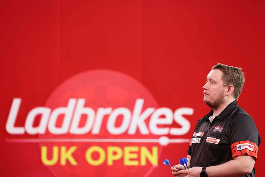 Martin Schindler bei den UK Open 2024.