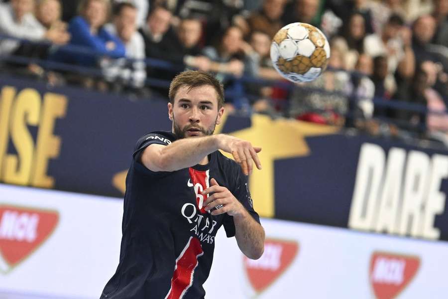 Luc Steins avec le PSG cette année.