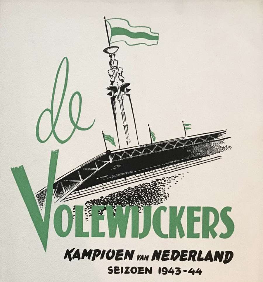Poster for De Volewijckers' national title