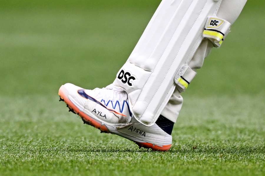 Khawaja's shoes