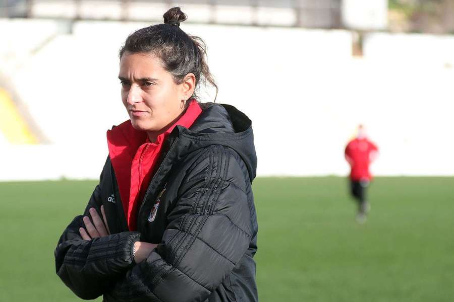 Filipa Patão, treinadora do Benfica