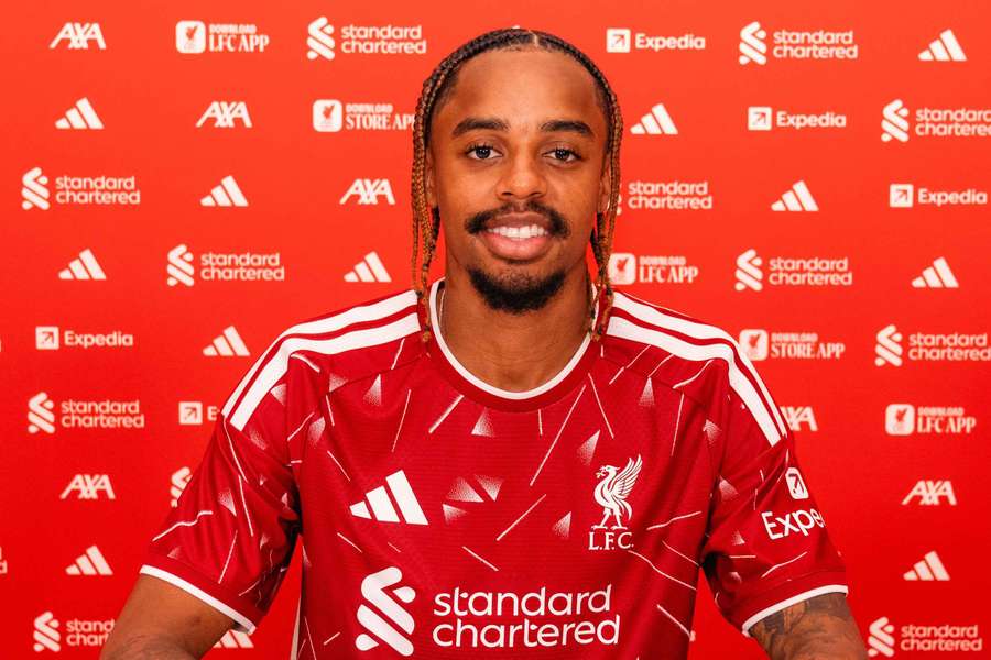 New Liverpool signing Bradley Barcola. New Liverpool signing Bradley Barcola.