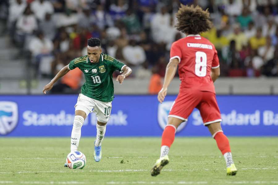 Relebohile Mofokeng é o camisa 10 da África do Sul