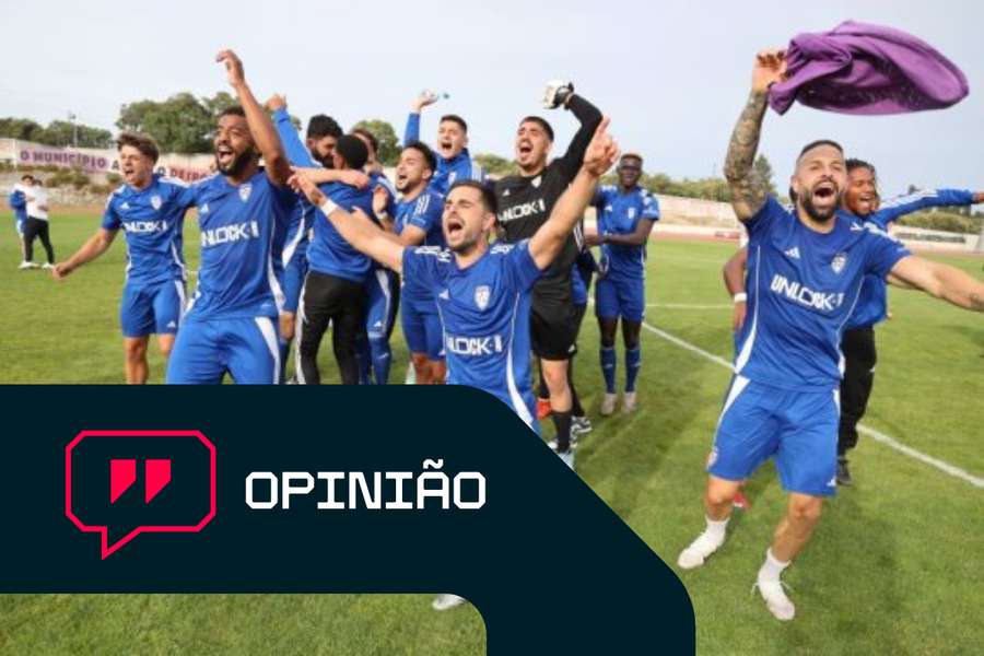 A festa dos jogadores do Paredes
