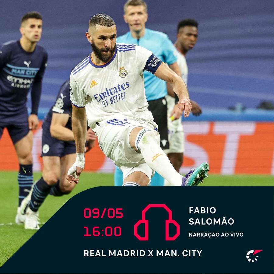AO VIVO - Real Madrid x Manchester City
