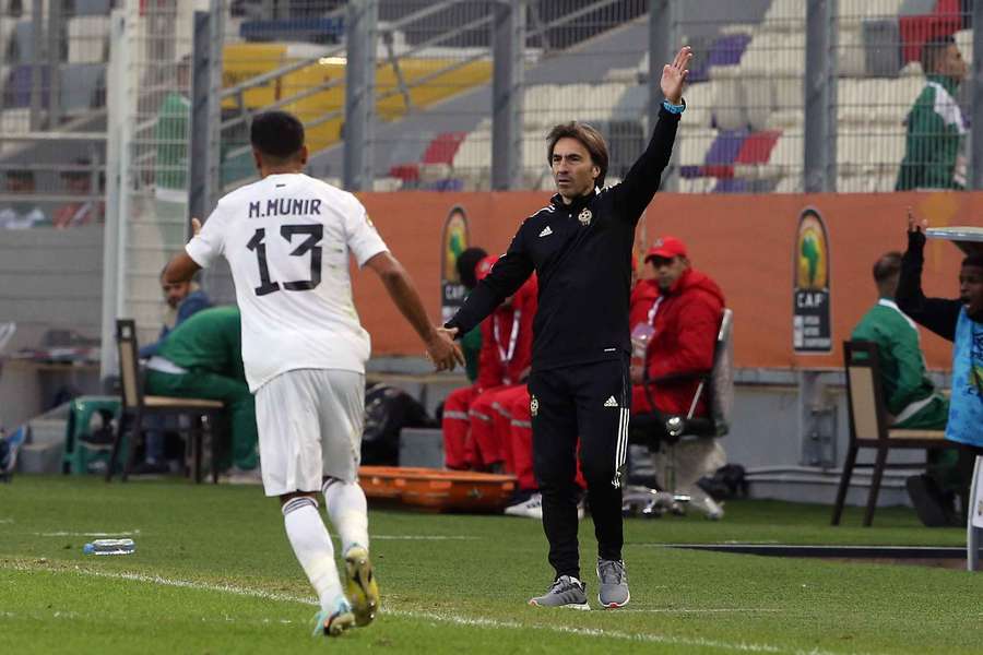 Corentin Martins com a Líbia em janeiro de 2023