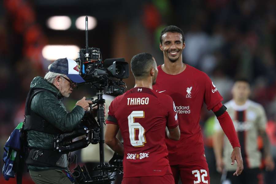Thiago og Matip forlader Liverpool