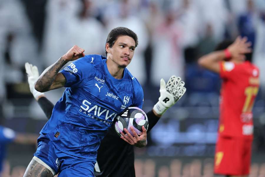 Ex-Liverpool, Darwin Núñez já marcou pelo Al-Hilal