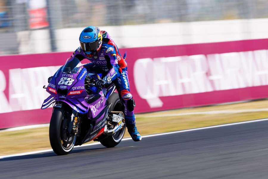 Miguel Oliveira em ação no circuito francês