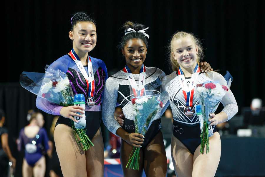 Ginnastica, l'americana Biles torna e trionfa agli Us Classic