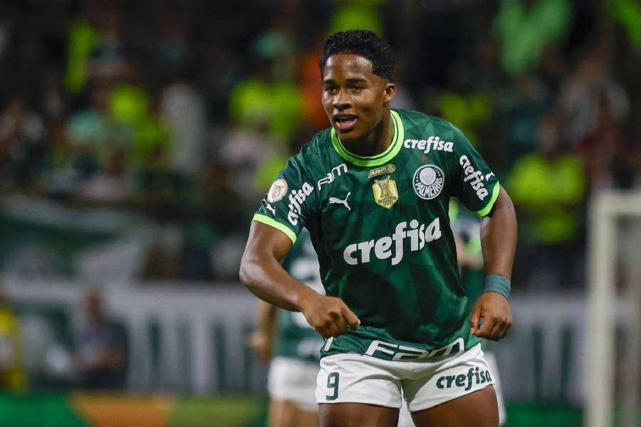 Endrick war der herausstechende  Spieler von Palmeiras auf dem Weg zum Gewinn des brasilianischen Titels