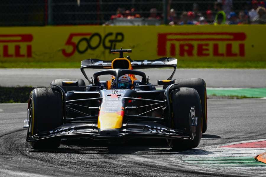 Max Verstappen, en Monza