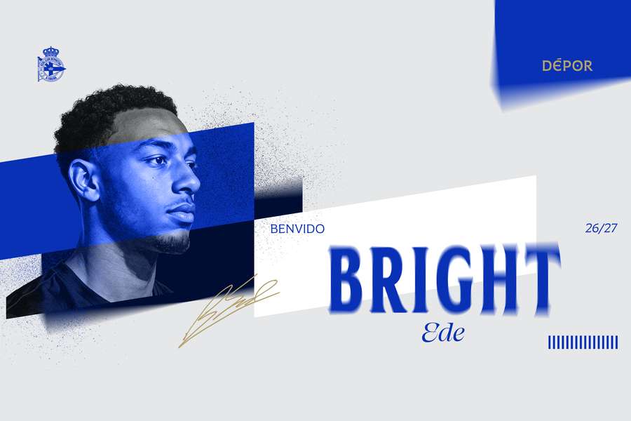 Bright Ede podpisuje kontrakt z Deportivo