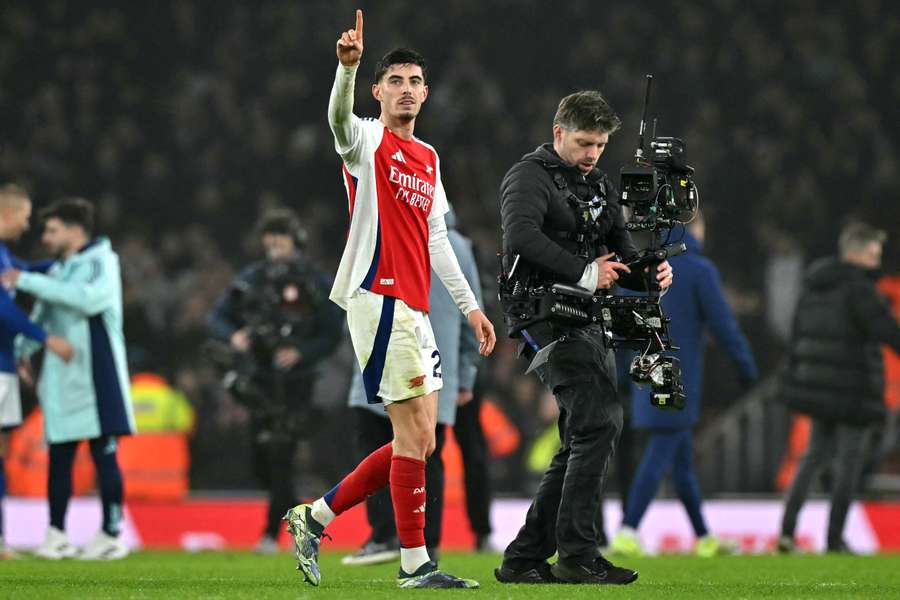 Havertz é o artilheiro do Arsenal na temporada, com 12 gols marcados