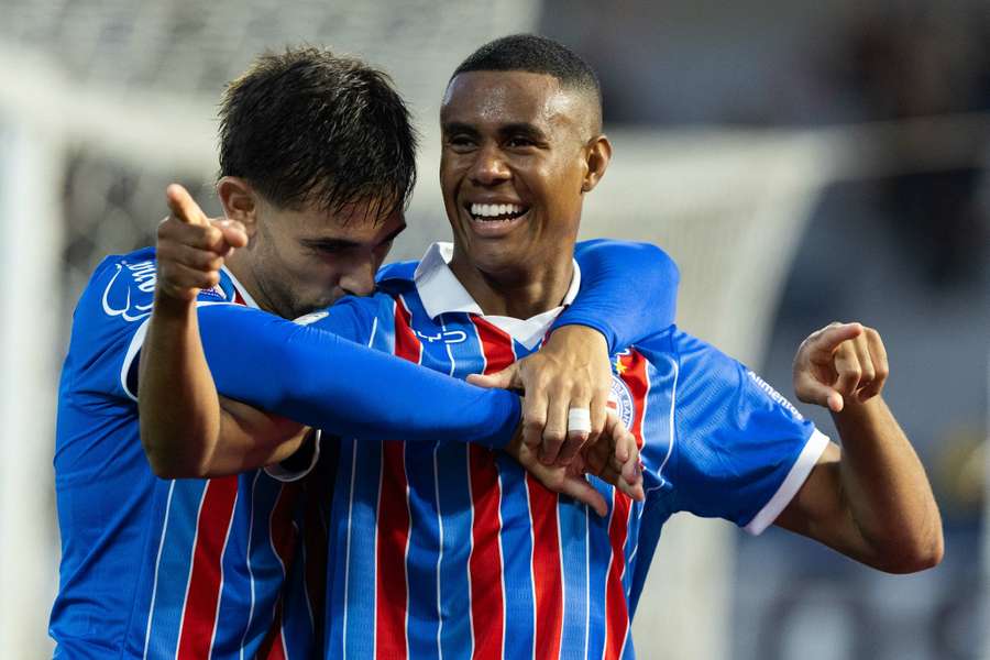 Erick marcou o gol da vitória do Bahia no interior paulista
