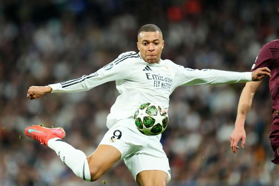 Kylian Mbappé ha anotado 17 goles en la temporada 2024/25 de LaLiga EA Sports