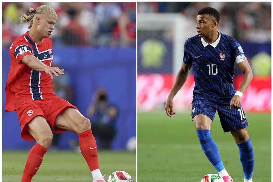 Mbappé y Haaland