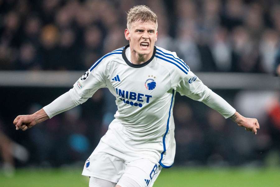 Magnus Mattson scored the winner for FC Copenhagen