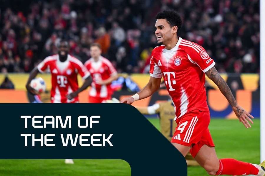 Diaz bagged a brilliant hat-trick for Bayern