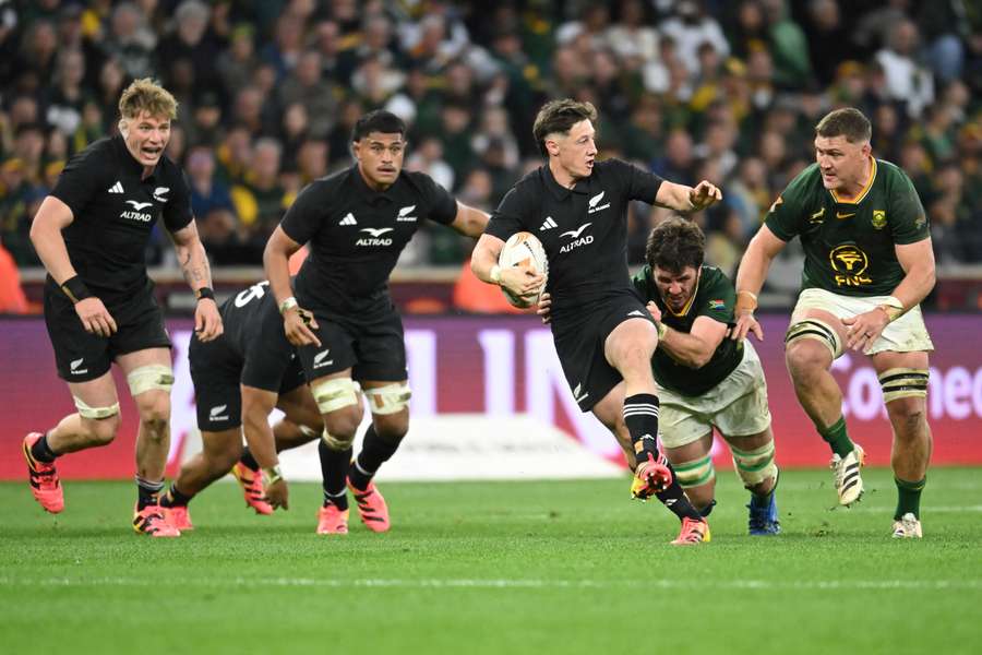 The Springboks have identified Cam Roigard as one of New Zealand's premier threats. The Springboks have identified Cam Roigard as one of New Zealand's premier threats.