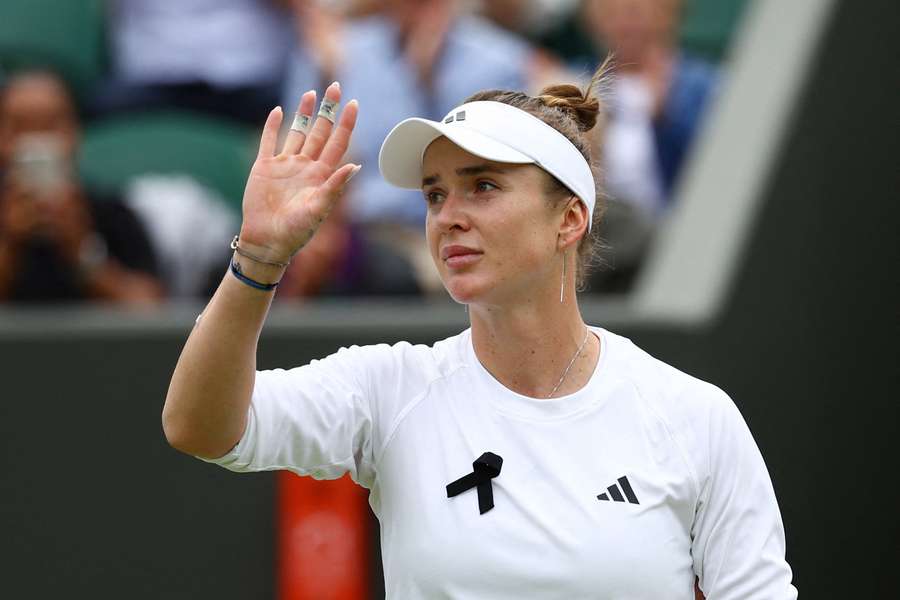 Svitolina reached the semi-finals at Wimbledon last year