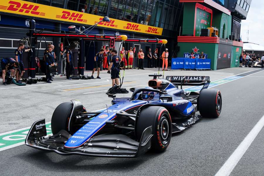 Albon saldrá último en Zandvoort