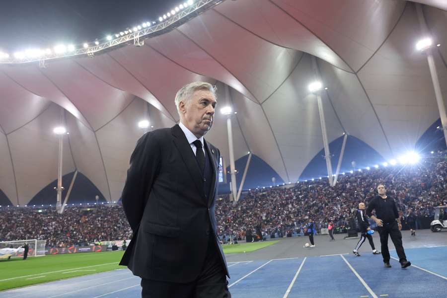 Carlo Ancelotti (63 ani) după finala Supercupei Spaniei pierdută în fața Barcelonei