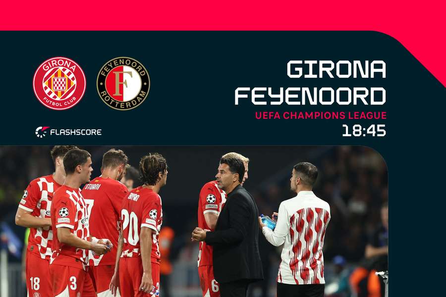 El Girona recibe al Feyenoord en Montilivi.