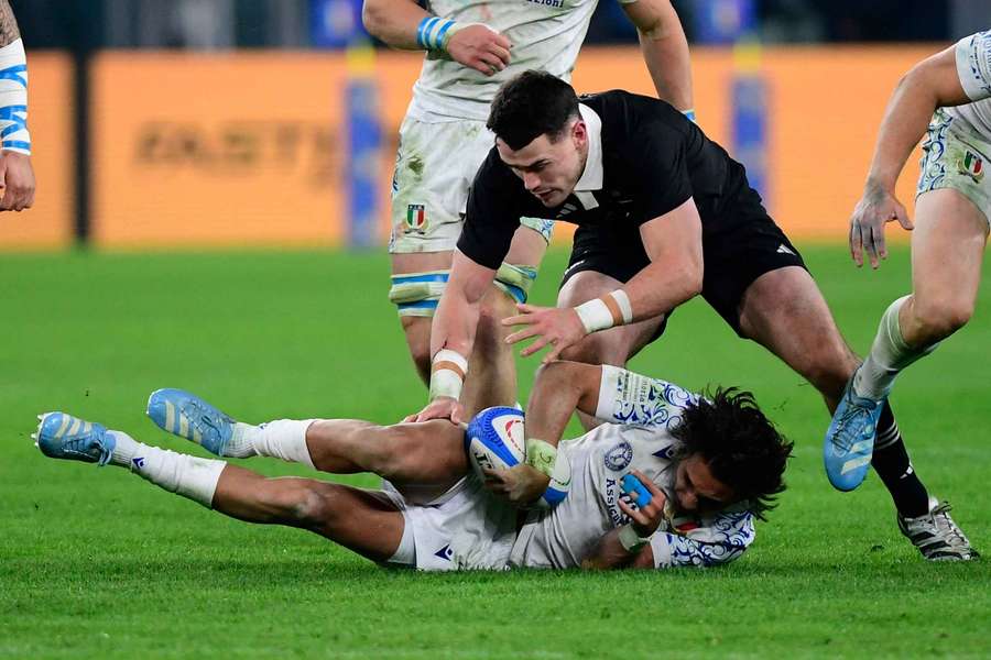 New Zealand's Will Jordan was impressed by Italy New Zealand's Will Jordan was impressed by Italy