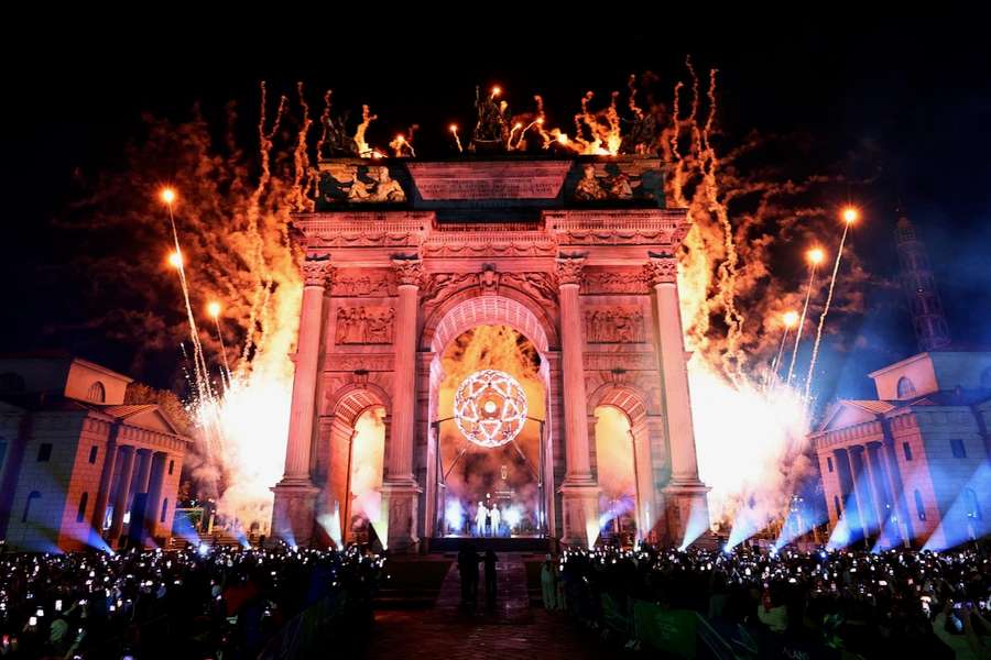 Die deutschen Athletinnen und Athleten waren von der Olympia-Eröffnung in Italien begeistert.