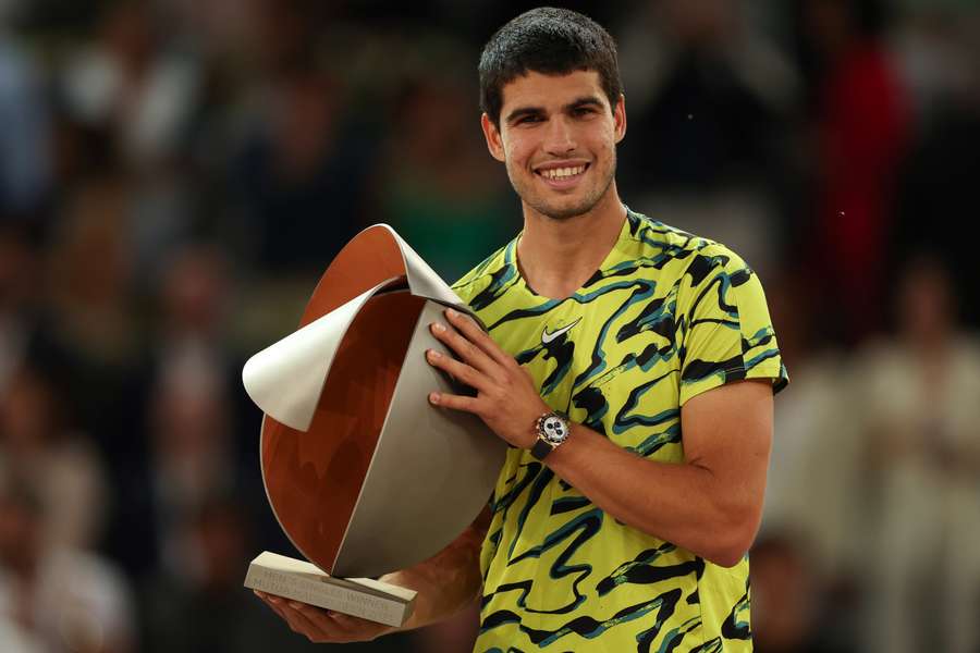 Carlos Alcaraz é o grande favorito para Roland Garros