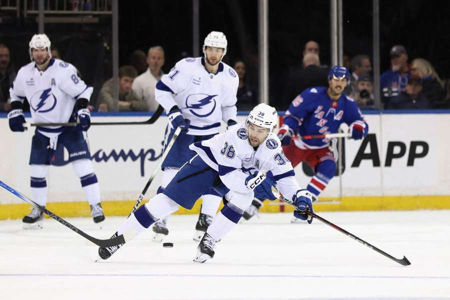 Siódme zwycięstwo z rzędu Tampa Bay Lightning. Rozbili na wyjeździe New York Rangers