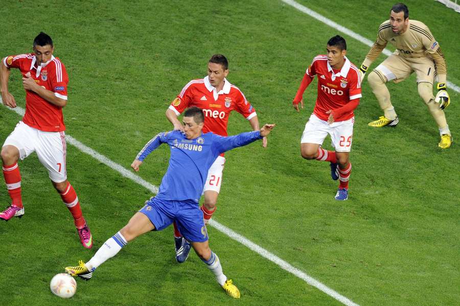 Benfica perdeu final da Liga Europa com o Chelsea