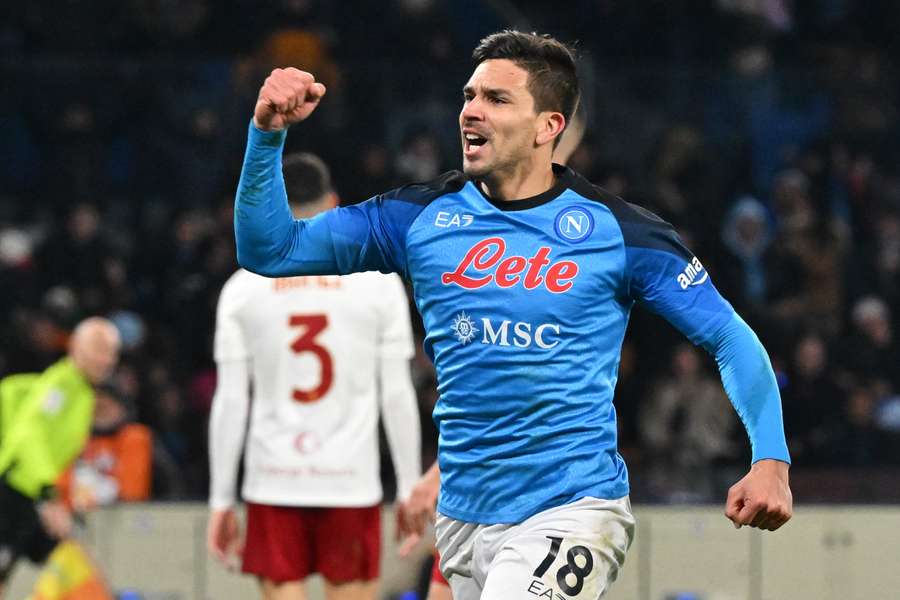 Giovanni Simeone marcou o golo da vitória do Nápoles diante da Roma