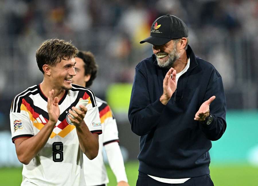 Bischof (l.) und Klopp (r.)