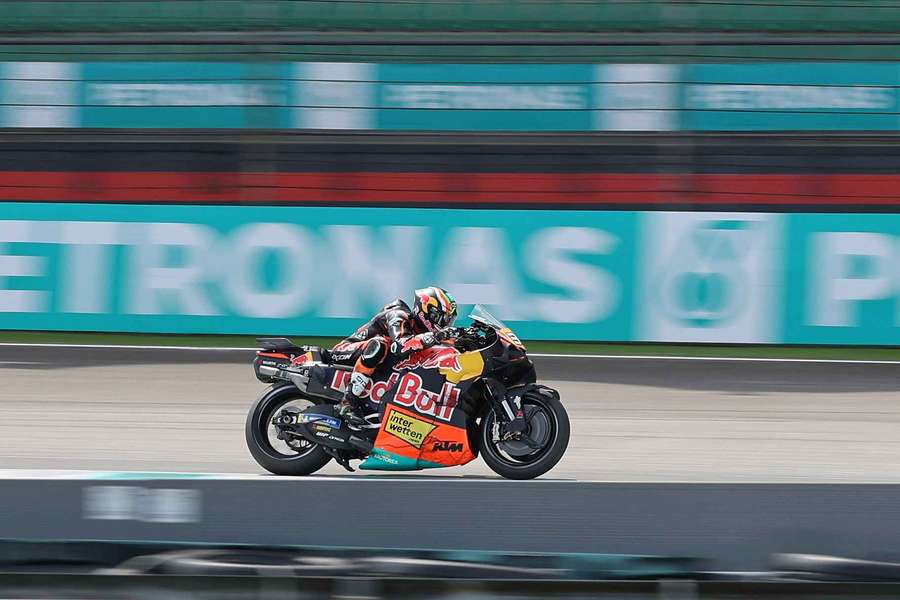 Pedro Acosta, el más rápido en el esprint de Sepang