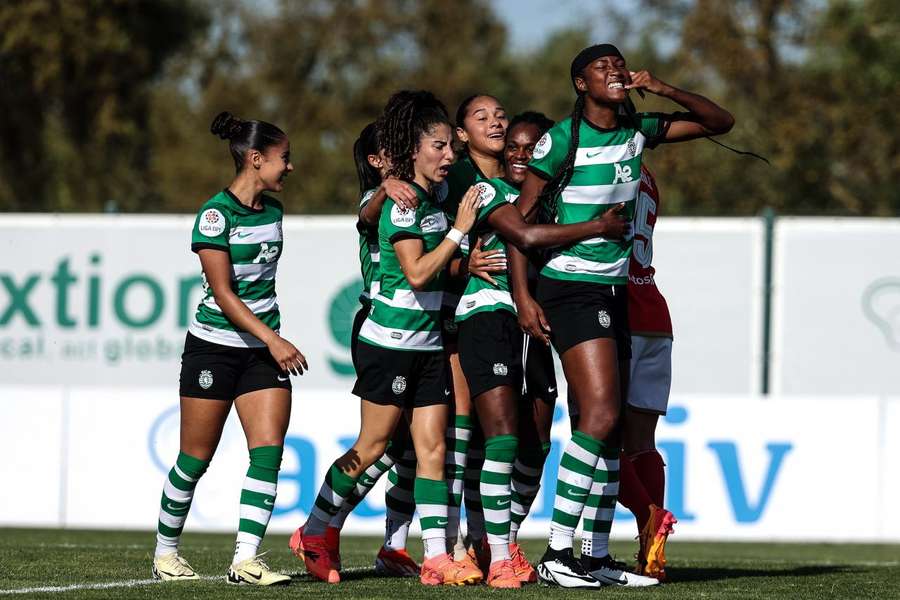 Sporting venceu dérbi em Alcochete por 3-1