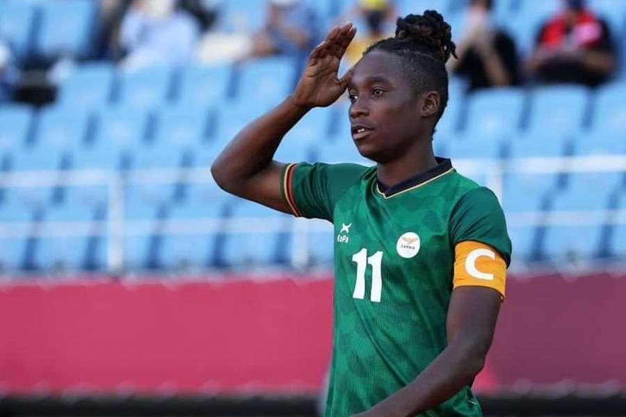 Barbra Banda é a goleadora da Zâmbia