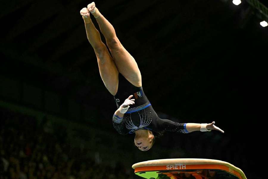 Coline Devillard reste une des meilleures gymnastes européennes