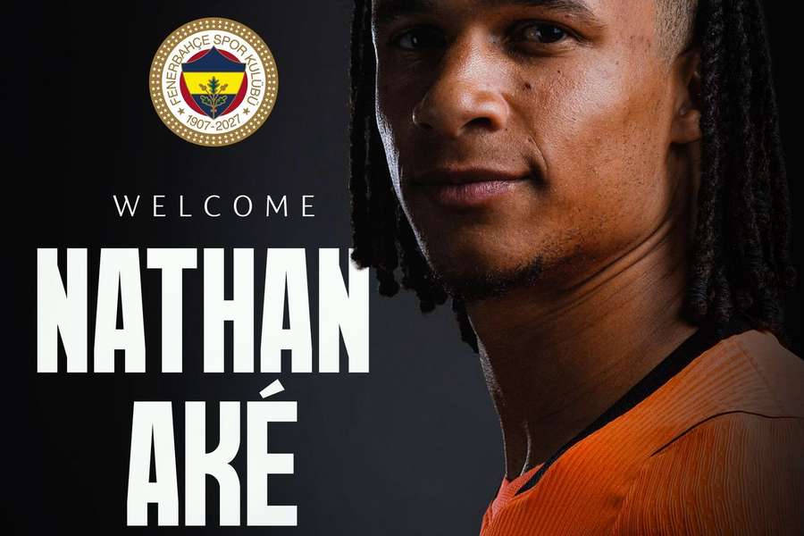 Nathan Aké oficializado no Fenerbahçe Nathan Aké oficializado no Fenerbahçe