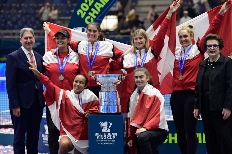 Canadá conquista por primera vez la Billie Jean King Cup