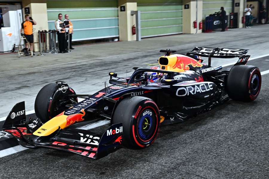 Max Verstappen startet am Sonntag von der ersten Position Max Verstappen startet am Sonntag von der ersten Position