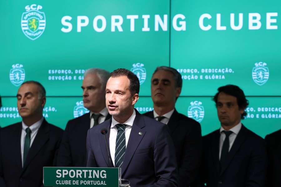 Varandas, presidente do Sporting
