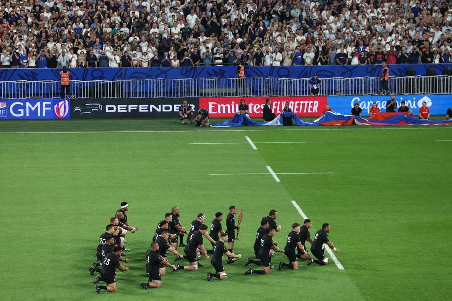 The All Blacks lost their first match