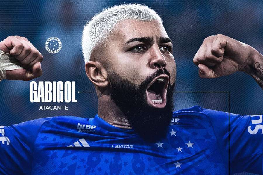 Gabriel Barbosa, delantero del Cruzeiro