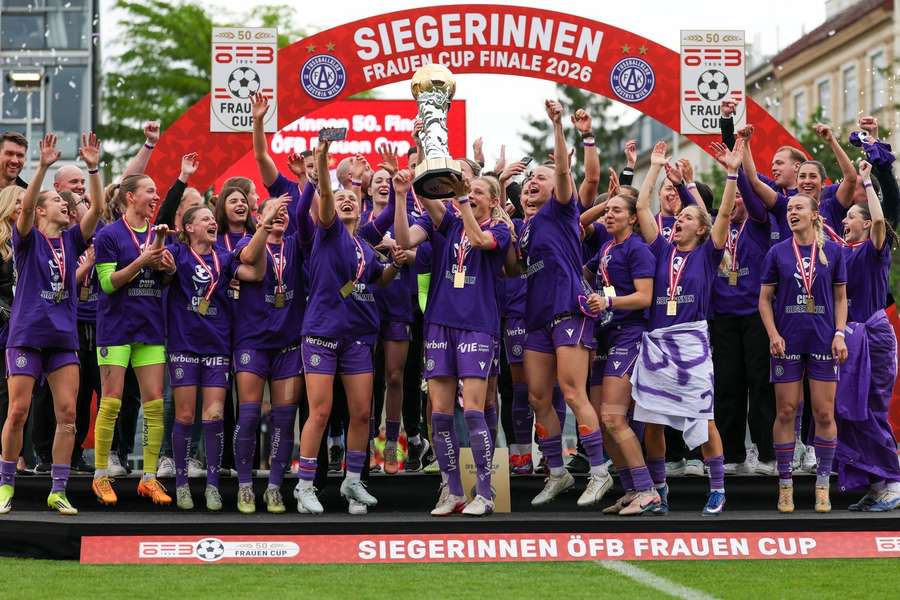Premiere - Austria Wien holt ersten Frauen-Titel der Vereinsgeschichte Premiere - Austria Wien holt ersten Frauen-Titel der Vereinsgeschichte